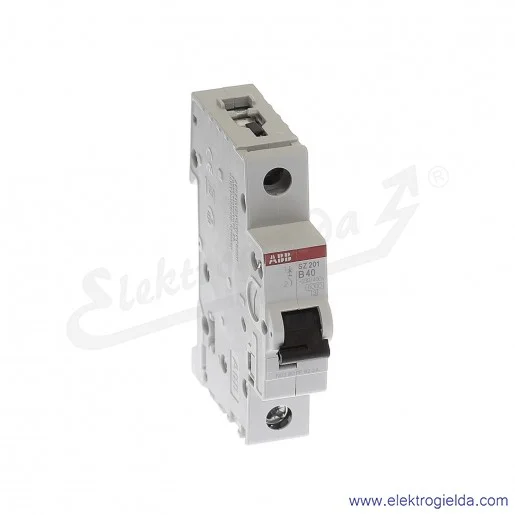 Wyłącznik nadprądowy SZ201-B40 1P B 40A AC 6kA Wyłącznik nadprądowy SZ201-B40 1P B 40A AC 6kA